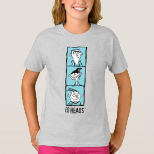 T-shirt Ed, Edd, n Eddy - Ed Heads