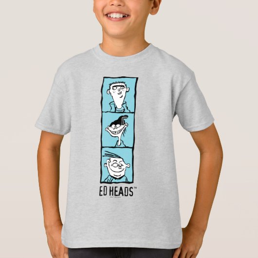 T-shirt Ed, Edd, n Eddy - Ed Heads (Devant)