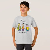 T-shirt Ed, Edd, n Eddy - La puberté est impitoyable (Devant entier)
