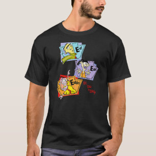 T-shirt Ed Edd N Eddy Panneaux de groupe empilés Alternati