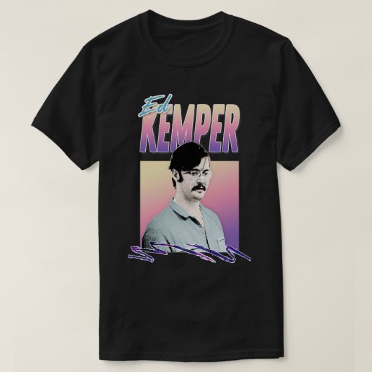 T-shirt Ed Kemper Conception stylée esthétique rétro (Design devant)