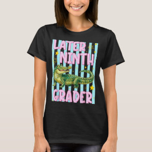 T-shirt Ed plus tard élève de neuvième année alligator fin