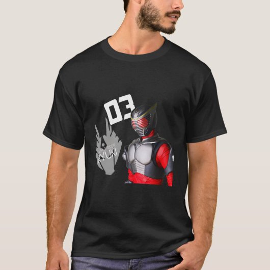 T-shirt Ed Rider Ryuki (Devant)