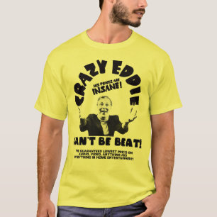 T-shirt Eddie fou à double face ne peut pas être battu