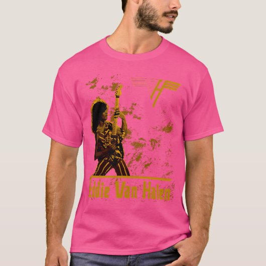 T-shirt Eddie Van Halen (Devant)