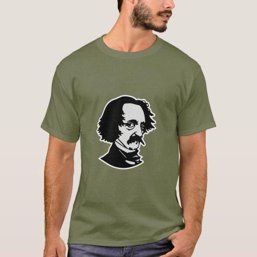 T-shirt Edgar Allan Poe (Devant)