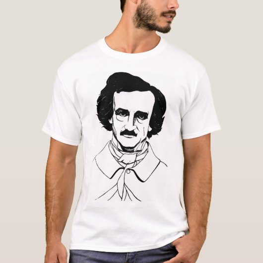 T-shirt Edgar Allan Poe (Devant)