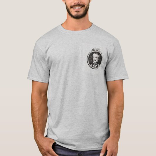 T-shirt Edgar Allan Poe (Devant)