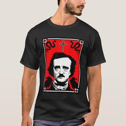 T-shirt Edgar Allan Poe (Devant)