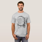 T-shirt Edgar Allan Poe Dreamland Dreamland (Devant entier)