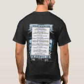 T-shirt Edgar Allan "Poe pitoyable je" chemise de visite (Dos)
