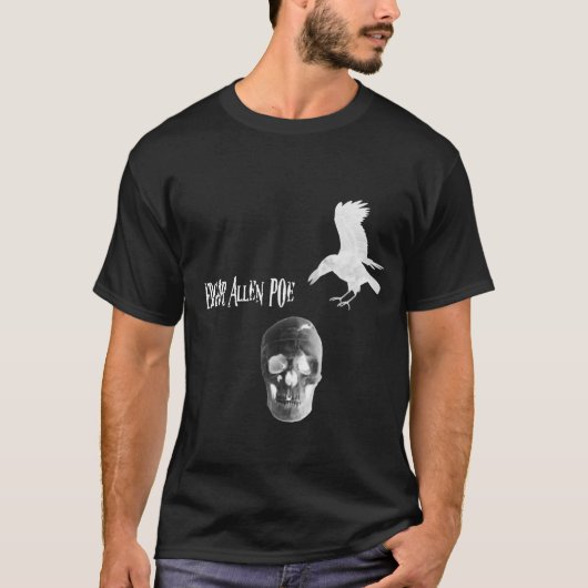 T-shirt Edgar Allen Poe (Devant)