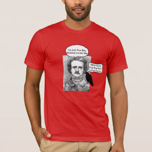 T-shirt Edgar Allen Poe--Le calembour Raven-mignon
