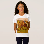 T-Shirt Edgar Degas avant la course (Devant entier)