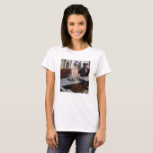 T-shirt Edgar Degas - Dans un café / L'Absinthe (Devant entier)