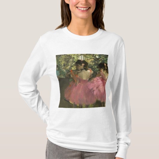 T-shirt Edgar Degas - Danseurs En Rose (Devant)