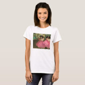 T-shirt Edgar Degas - Danseurs en rose (Devant entier)