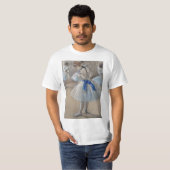 T-shirt Edgar Degas, Danseuse de ruban bleu (Devant entier)