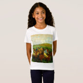 T-Shirt Edgar Degas Équitation (Devant entier)