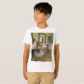 T-shirt Edgar Degas La Classe Danse (Devant entier)