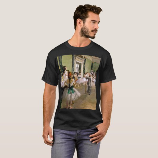 T-shirt Edgar Degas La Classe Danse (Devant entier)