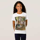 T-Shirt Edgar Degas La Classe de Danse (Devant entier)