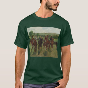 T-shirt Edgar Degas   les cavaliers