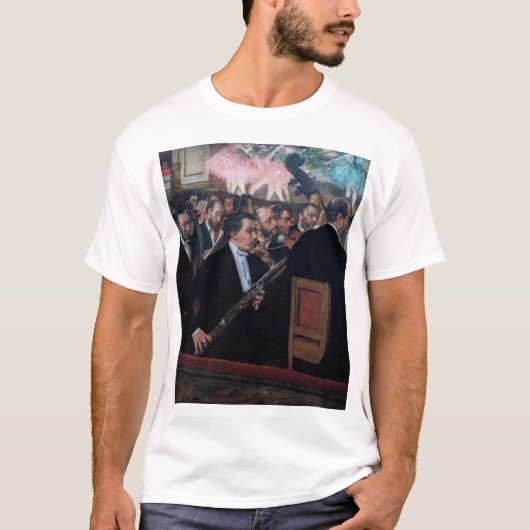 T-shirt Edgar Degas - Orchestre à l'Opéra (Devant)