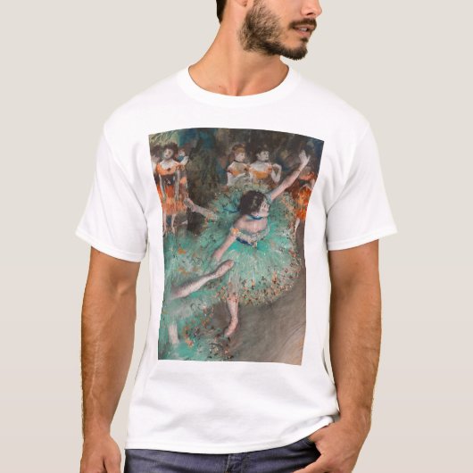 T-shirt Edgar Degas - Swaying Dancer / Danseuse en vert (Devant)