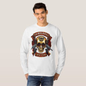 T-shirt "Edgy and Bold : Skull Printed man (Devant entier)
