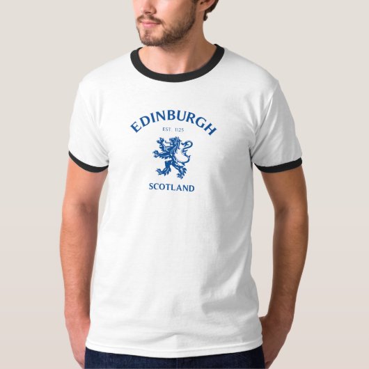 T-shirt EDIMBOURG Écosse (Devant)