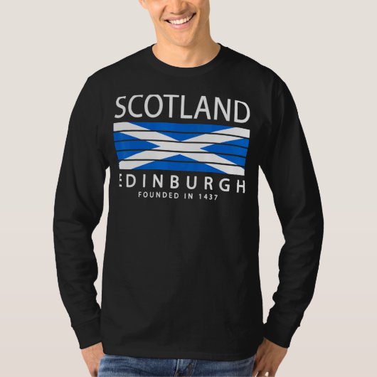 T-shirt Edimbourg Écosse 1 (Devant)