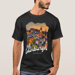 T-shirt Edimbourg La Nuit