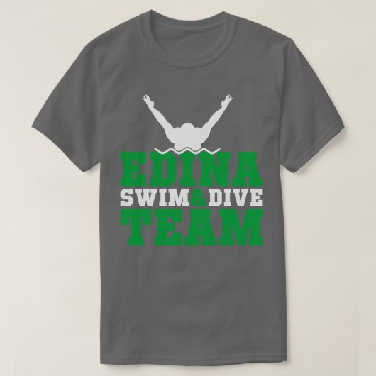 T-shirt Edina Swim Dive Team 5 (Design devant)