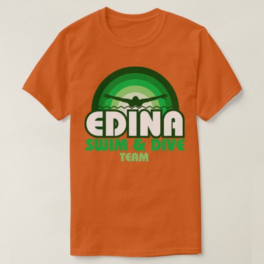 T-shirt Edina Swim Dive Team 7 (Design devant)