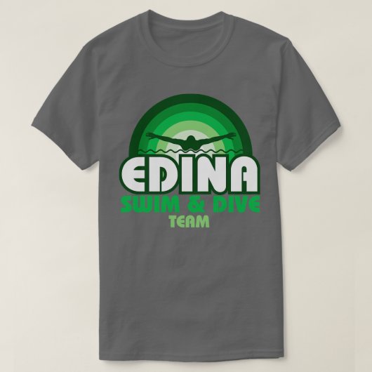T-shirt Edina Swim Dive Team 7 (Design devant)