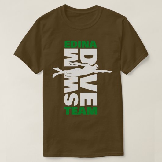T-shirt Edina Swim Dive Team GARYS (Design devant)