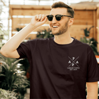 T-shirt Editable Regalo Personalizado para PAPA 