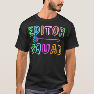 T-shirt Édition de contenu Équipe de rédaction Yearbook Cr