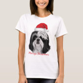 T-shirt Édition de Noël Shih Tzu (Devant)