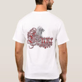 T-shirt Édition de rouge de lynx (Dos)