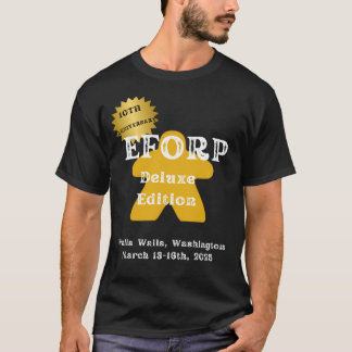 T-shirt Édition Deluxe Jaune 10e Anniversaire EFORP 2025