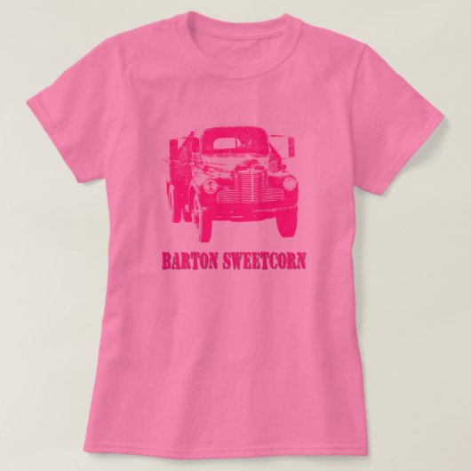 T-shirt Édition d'étincelles de camion de maïs (Design devant)