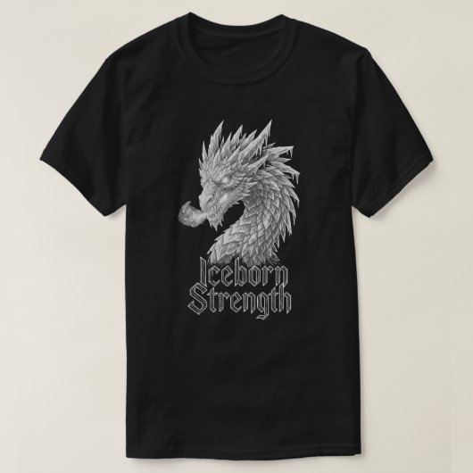 T-shirt Édition du dragon cristallin (Design devant)