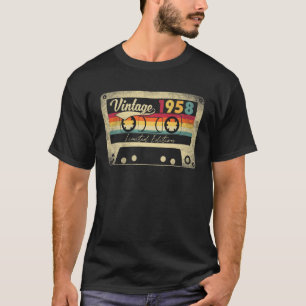 T-shirt Edition Limitée 1958 63E Anniversaire 63 Ans Moi