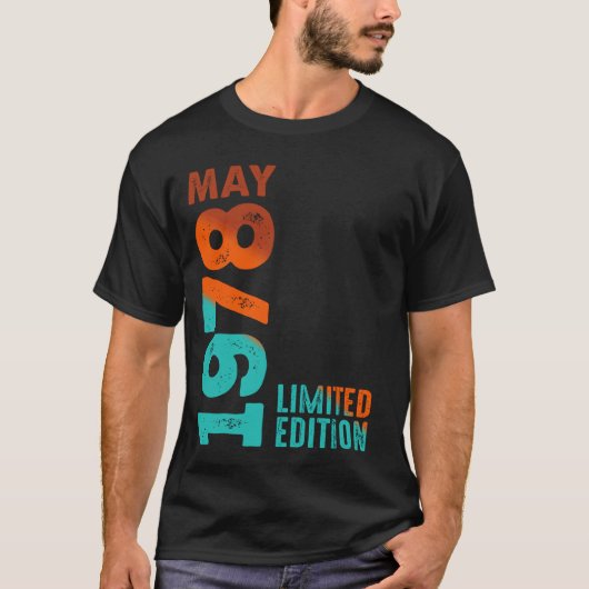 T-shirt Édition Limitée 1978 Mai 1978 (Devant)