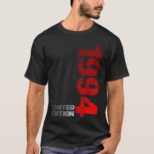 T-shirt Edition limitée 1994 29e anniversaire né en 1994