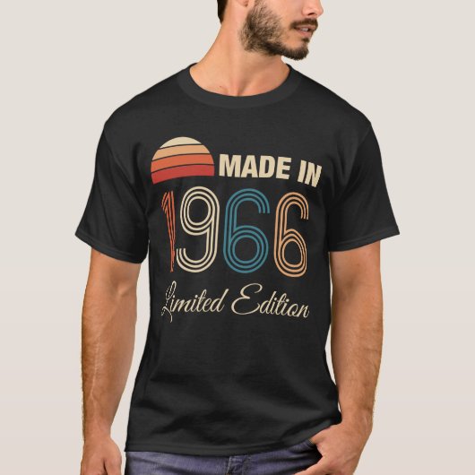 T-shirt Édition limitée 60e anniversaire 1966 (Devant)