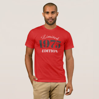 T-SHIRT ÉDITION LIMITÉE DE 1975