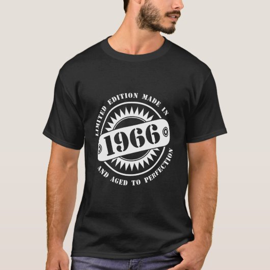T-SHIRT ÉDITION LIMITÉE FAITE EN 1966 (Devant)